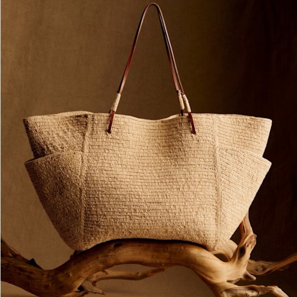 Sézane Paloma Basket Tote Bag